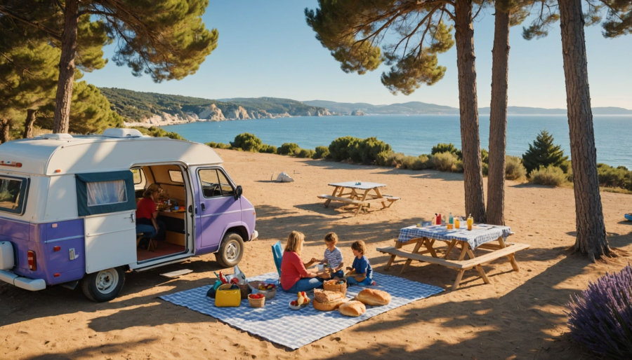 Choose the best family campsite south of France by the sea